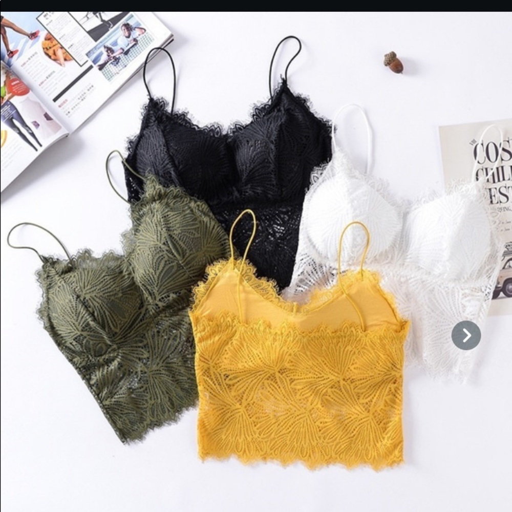 Lace bra
